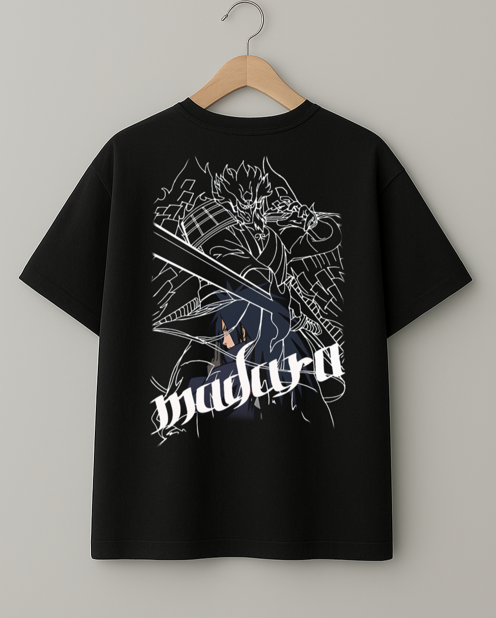 Madara Uchiha Inspired Anime T-Shirt | Premium Naruto Graphic Tee