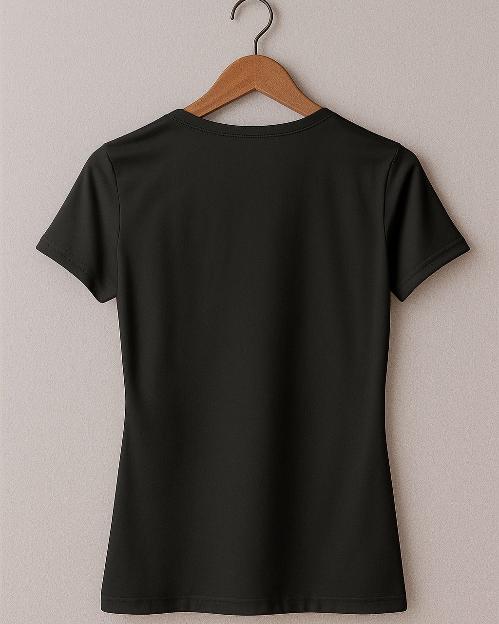Blossom Calligraphy T-Shirt – Minimalist Floral Graphic Tee for Women