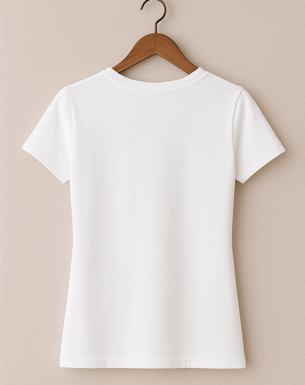 Blossom Calligraphy T-Shirt – Minimalist Floral Graphic Tee for Women