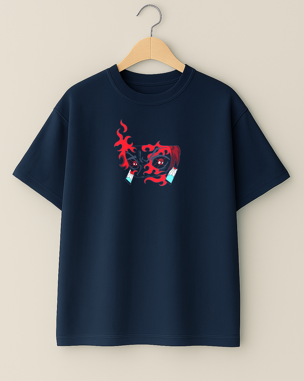 Tanjiro Anime T-Shirt – Demon Slayer Inspired Japanese Streetwear Tee