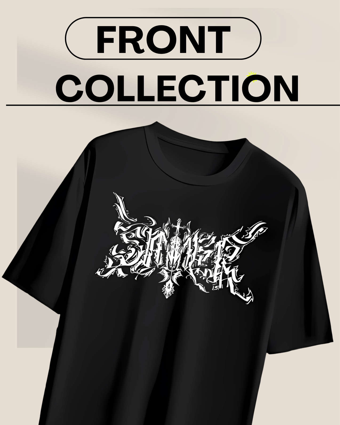 SINNER Printed T-Shirt for Men & Women with Premium Quality | Oversized Streetwear Tee