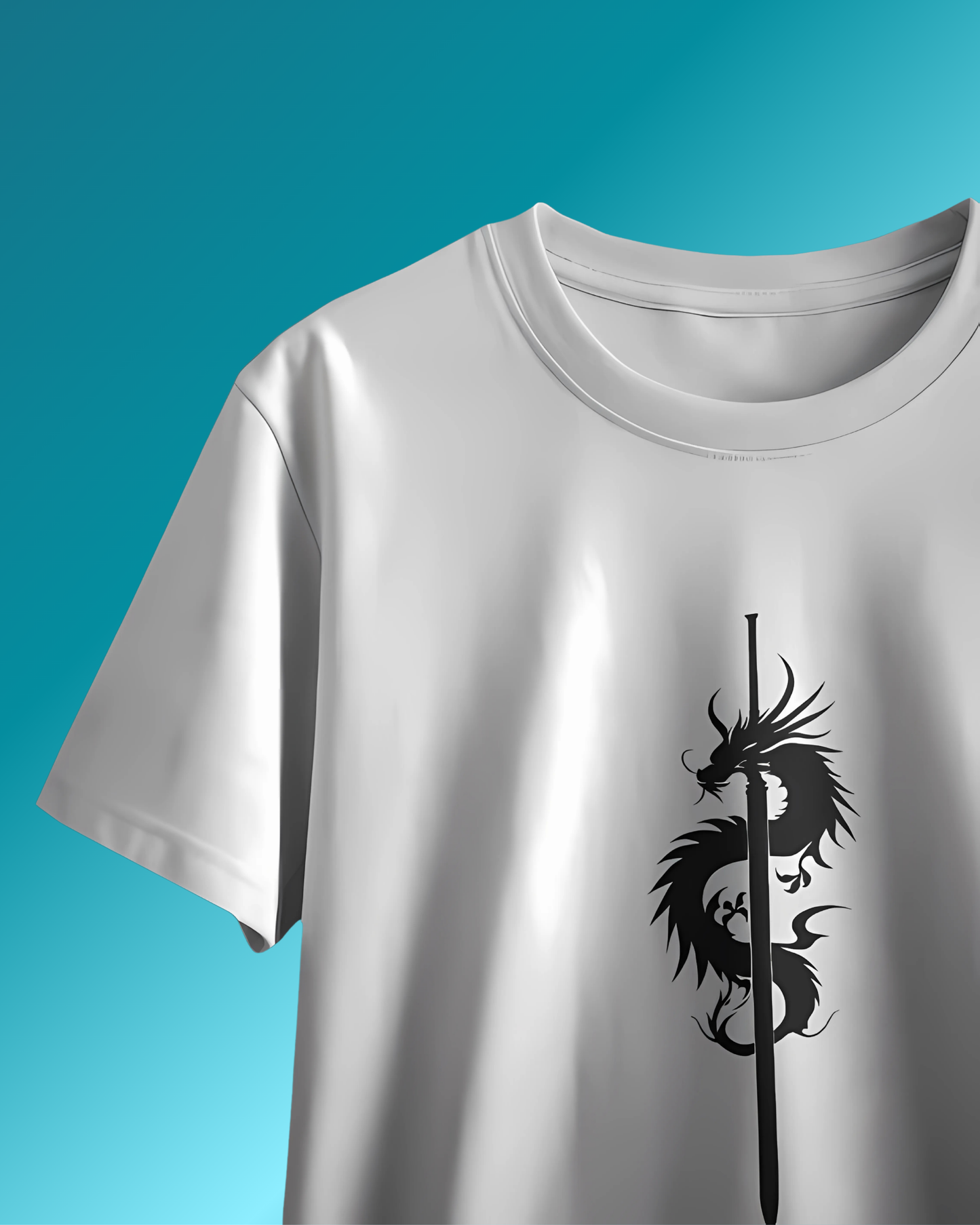 Dragon Spirit Oversized Graphic T-Shirt – 180 GSM Premium Cotton (Men)