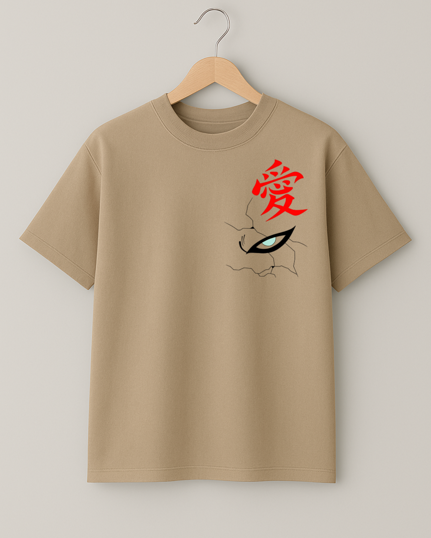 Anioth Gaara Naruto T-Shirt – Premium Anime Streetwear